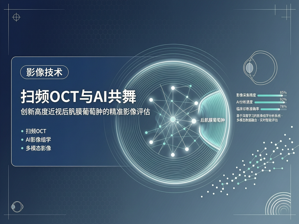 透视眼轴:扫频OCT与AI共舞,创新高度近视后巩膜葡萄肿的精准影像评估
