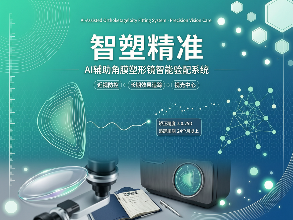 AI辅助角膜塑形镜智能验配系统“智塑精准”与长期效果追踪深度评测