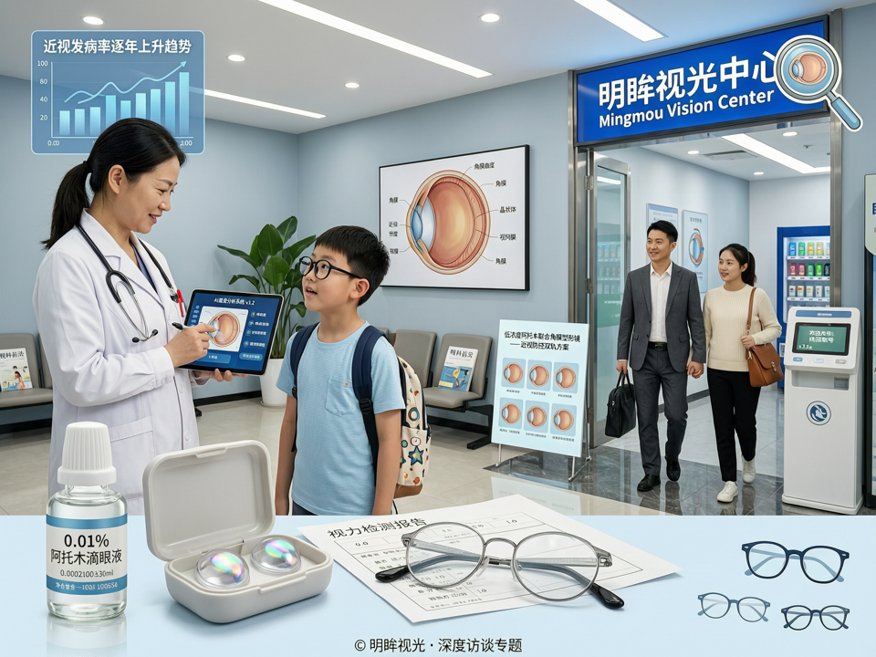 深度访谈 | 从“近视防控药物新纪元”到“视光服务全程管理”:低浓度阿托品上市后的临床路径优化与行业生态重塑