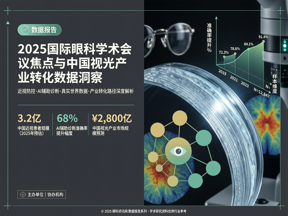 数据报告 | 2025国际眼科学术会议焦点与中国视光产业转化数据洞察