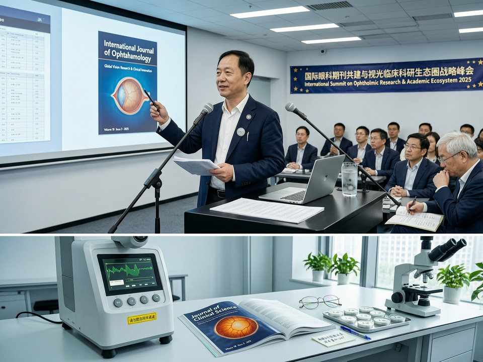 眼科企业“国际期刊共建与视光临床科研生态圈”战略:以学术话语权驱动全球眼健康新格局