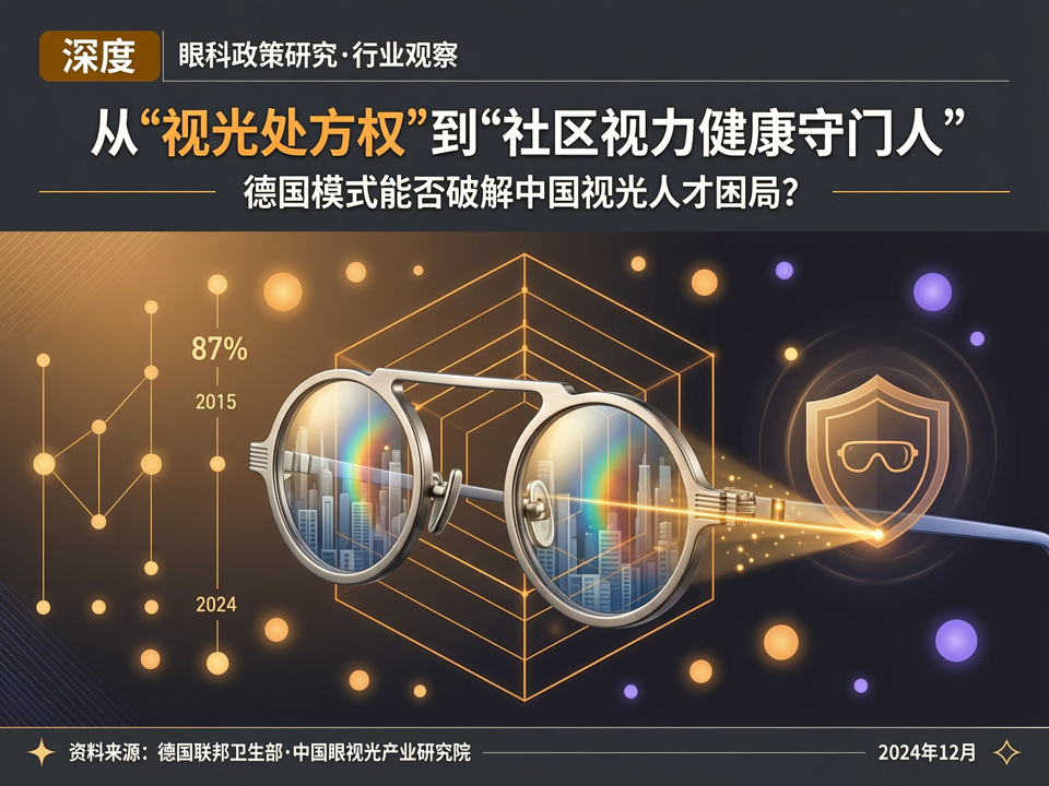 深度 | 从“视光处方权”到“社区视力健康守门人”:德国模式能否破解中国视光人才困局?