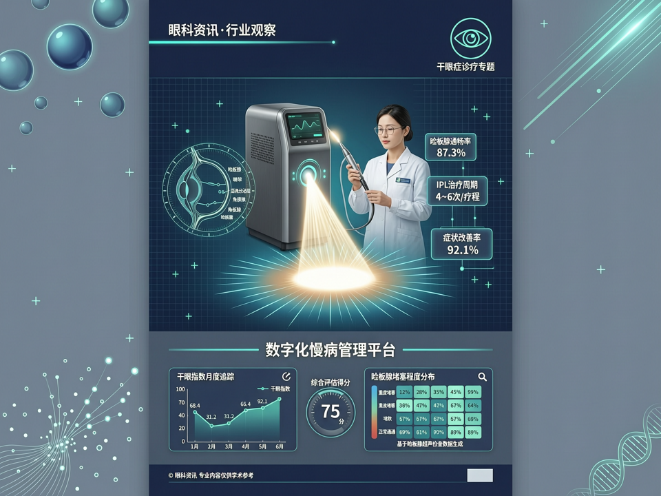 干眼症诊疗的视光中心解法:从睑板腺理疗到数字化慢病管理