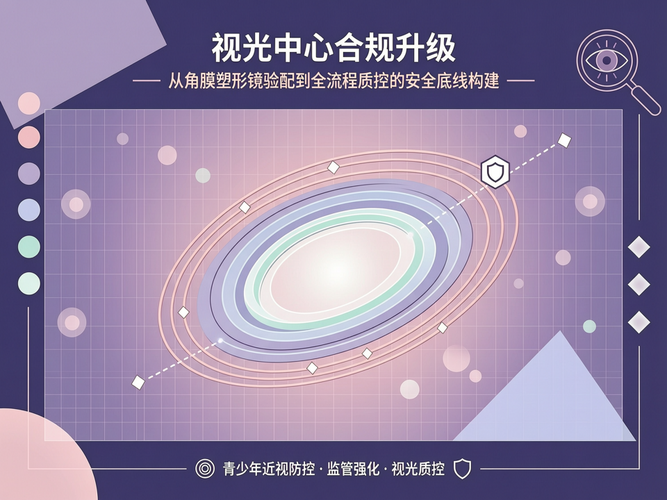 视光中心合规升级:从角膜塑形镜验配到全流程质控的“安全底线”构建