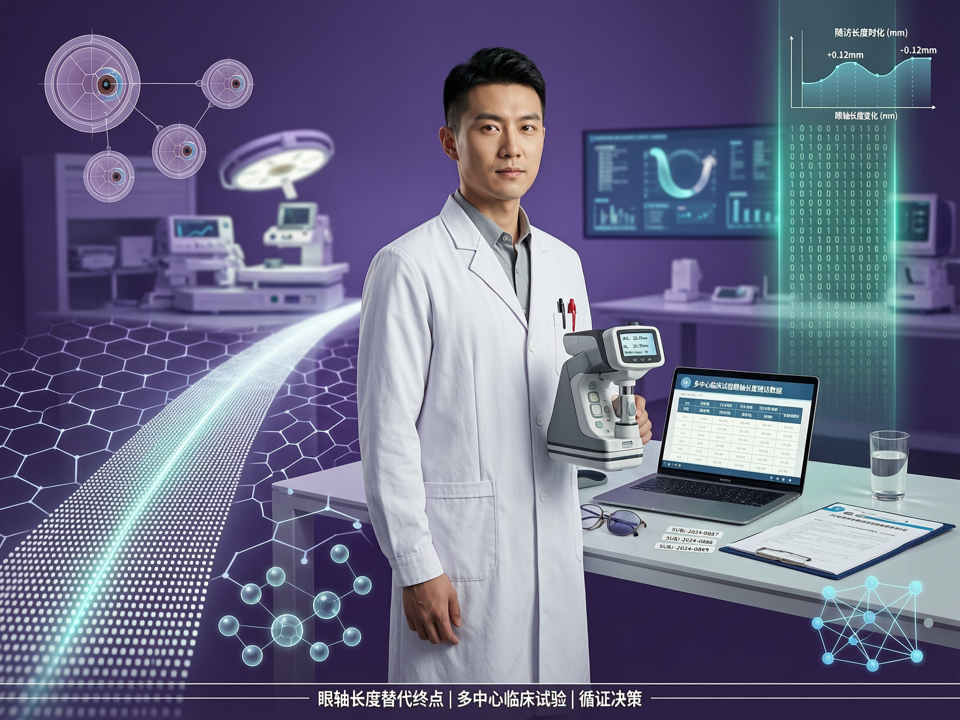 儿童青少年近视防控联合干预中的眼轴长度替代终点:多中心临床试验的循证决策与真实世界转化