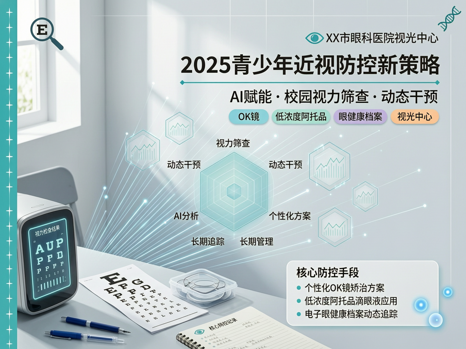 AI赋能校园视力筛查与动态干预:我院视光中心发布2025青少年近视防控新策略