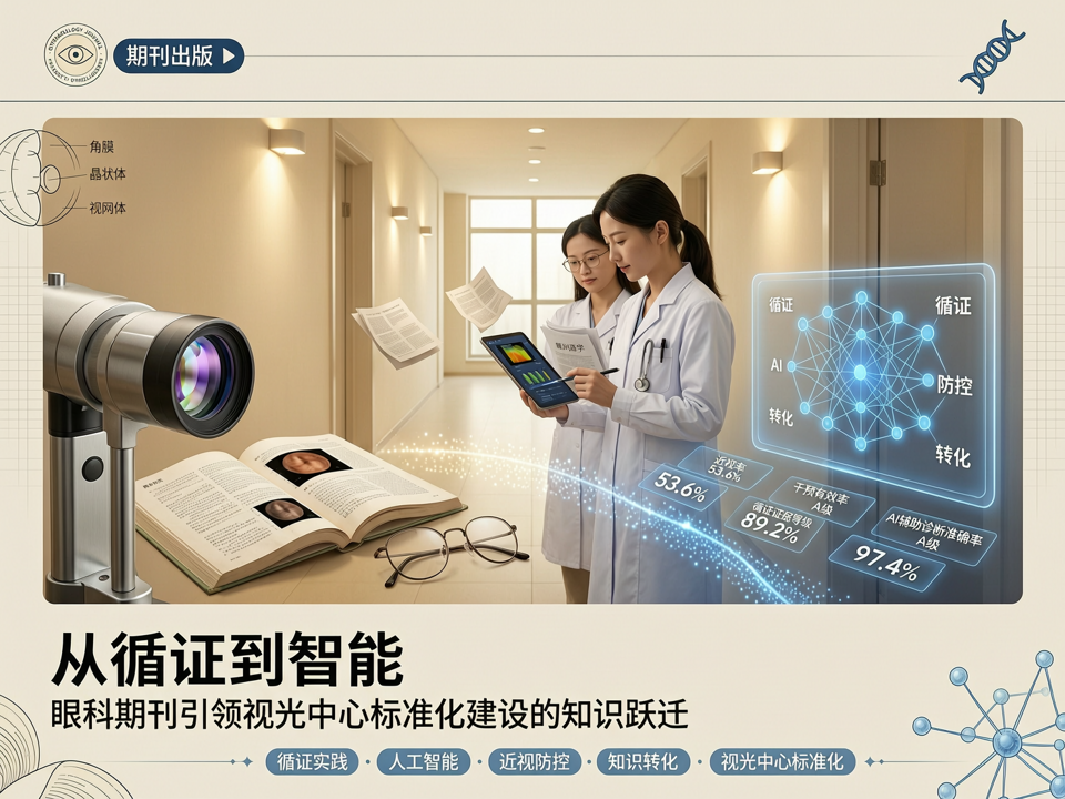 从循证到智能:眼科期刊引领视光中心标准化建设的知识跃迁