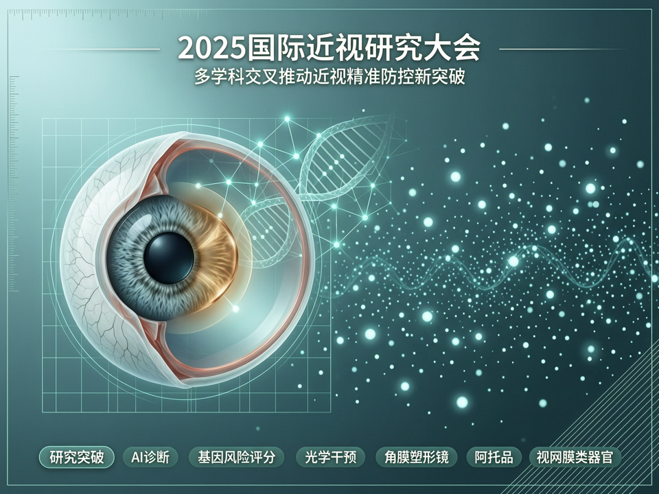 2025年国际近视研究大会亮点:多学科交叉推动近视精准防控新突破