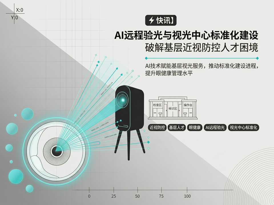 【快讯】AI远程验光与视光中心标准化建设:破解基层近视防控人才困境
