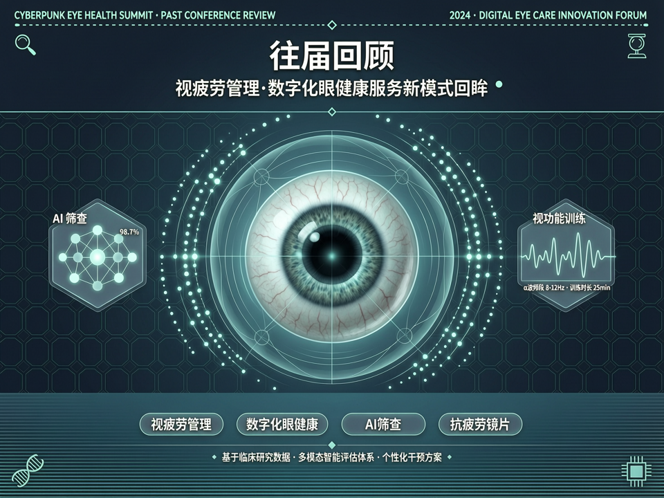 往届视光大会中的视疲劳管理与数字眼健康服务新模式回眸