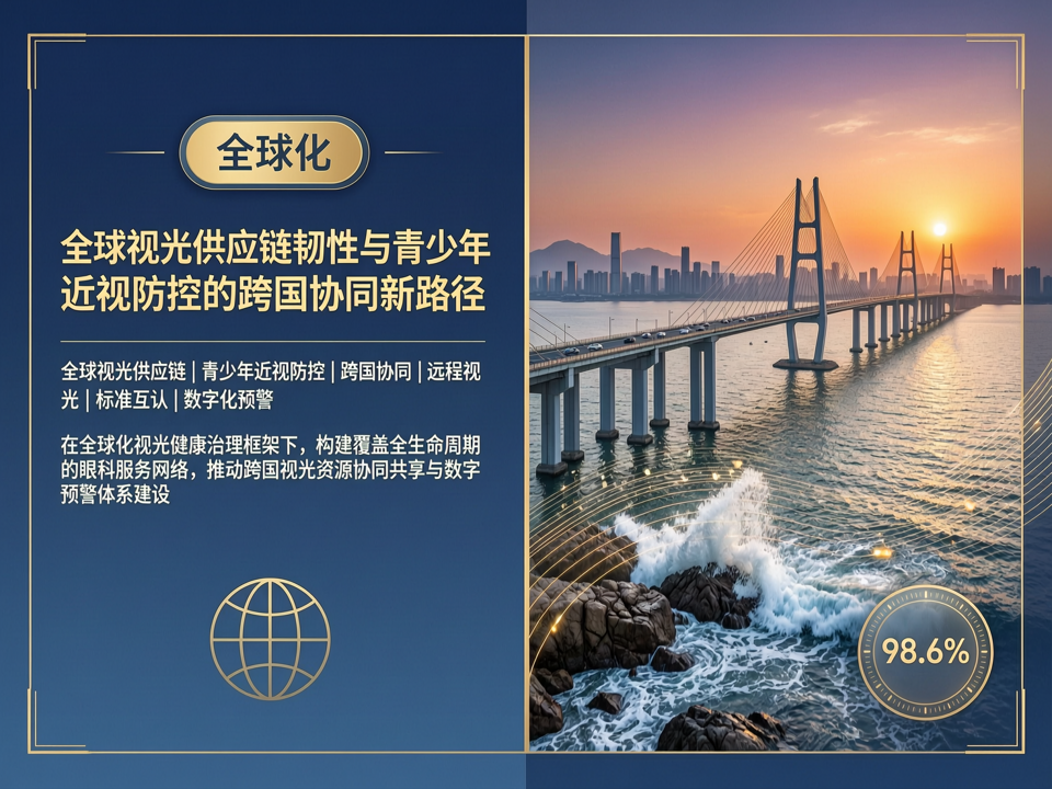 全球视光供应链韧性与青少年近视防控的跨国协同新路径