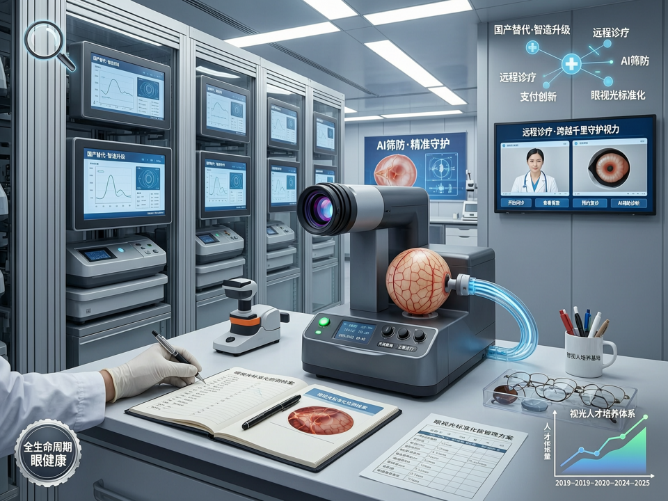 眼科企业“智造+服务深度融合”战略:以国产替代与远程诊疗重塑视光产业生态