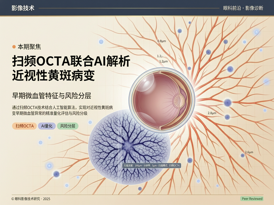光影入微:扫频OCTA联合AI解析近视性黄斑病变的早期微血管特征与风险分层