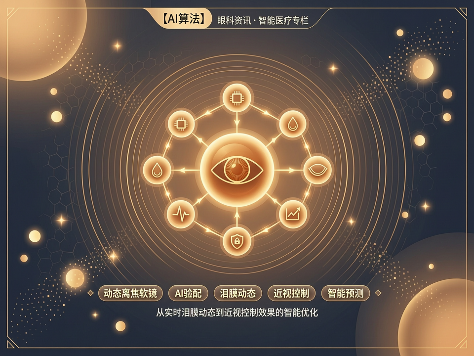 AI算法驱动的动态离焦软镜适配:从实时泪膜动态到近视控制效果的智能优化