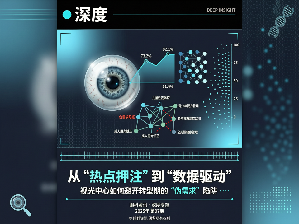 深度 | 从“热点押注”到“数据驱动”:视光中心如何避开转型期的“伪需求”陷阱