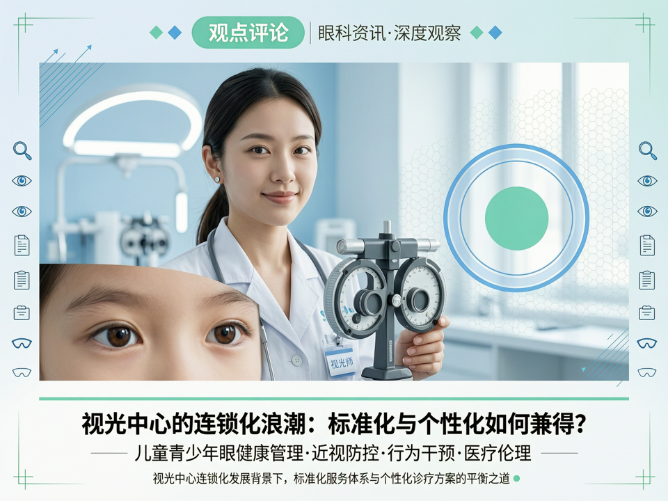 视光中心的连锁化浪潮:标准化与个性化如何兼得?