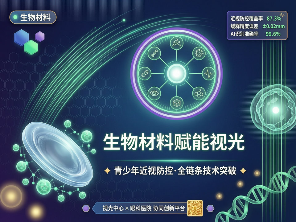 生物材料赋能视光中心与眼科医院协同创新:从青少年近视防控到眼健康管理的全链条技术突破