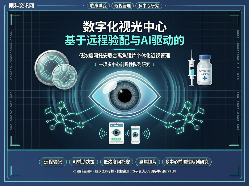 数字化视光中心中基于远程验配与AI驱动的低浓度阿托品联合离焦镜片个体化近视管理:一项多中心前瞻性队列研究