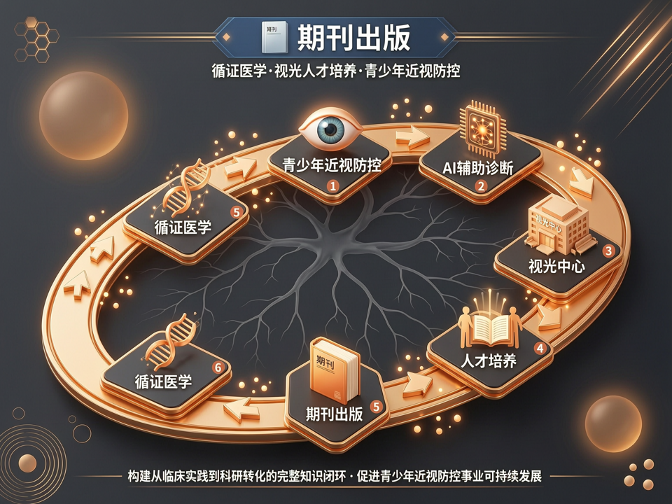 近视防控的证据拼图:从AI眼底影像到基层视光人才孵化的期刊知识闭环