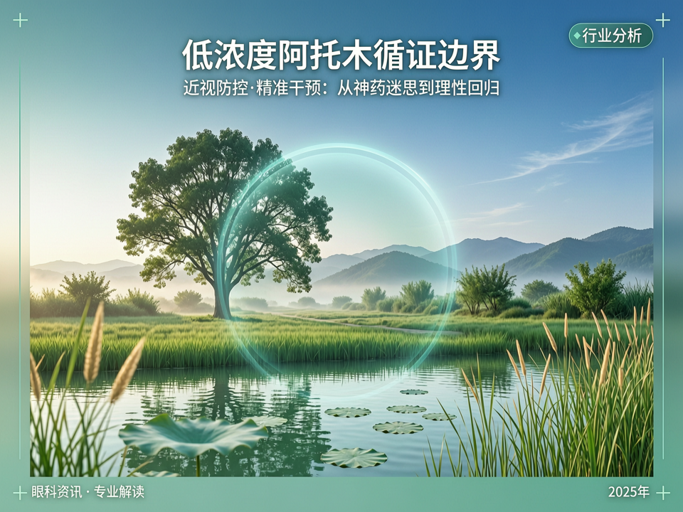 低浓度阿托品循证边界与临床转化:从“神药”迷思到精准干预的理性回归