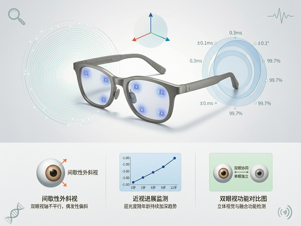 智能穿戴设备量化用眼行为:从间歇性外斜视到近视进展的全天候监测新范式