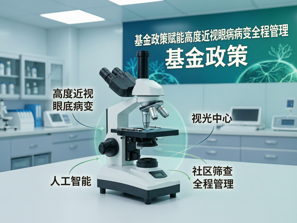 基金政策赋能高度近视眼底病变全程管理:从社区筛查到视光中心多学科协作的资助新生态
