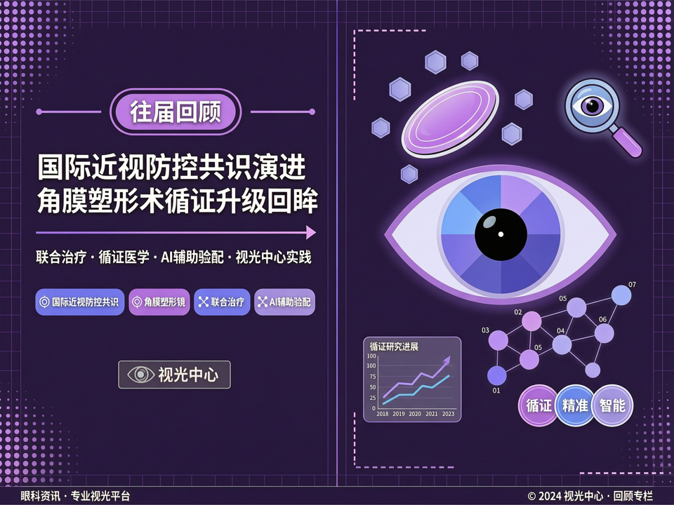 往届视光盛会中的国际近视防控共识演进与角膜塑形术循证升级回眸