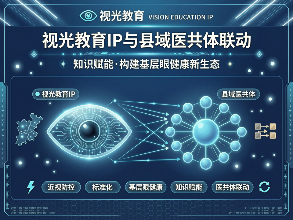 眼科企业“视光教育IP与县域医共体联动”战略:以知识赋能构建基层眼健康新生态