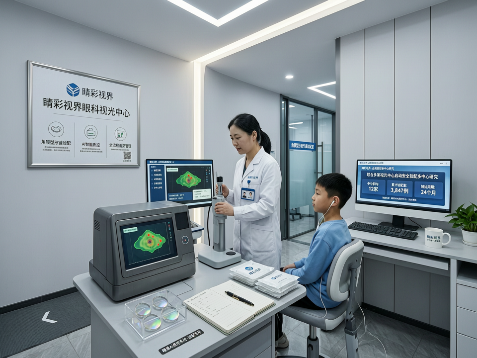 睛彩视界发布“瞳盾”角膜塑形镜AI质控与全流程追溯系统,联合多家视光中心启动安全验配多中心研究