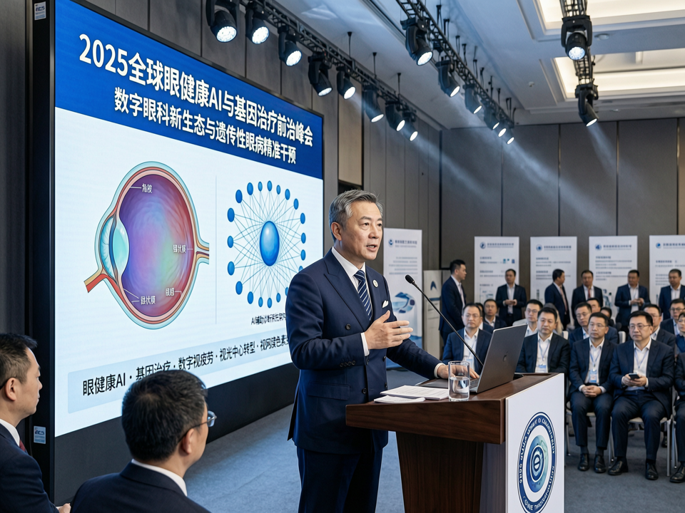 2025全球眼健康AI与基因治疗前沿峰会:数字眼科新生态与遗传性眼病精准干预