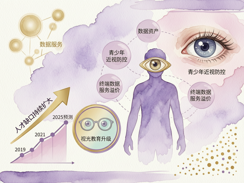 市场数据解码:视光教育升级与人才缺口反推终端数据服务溢价