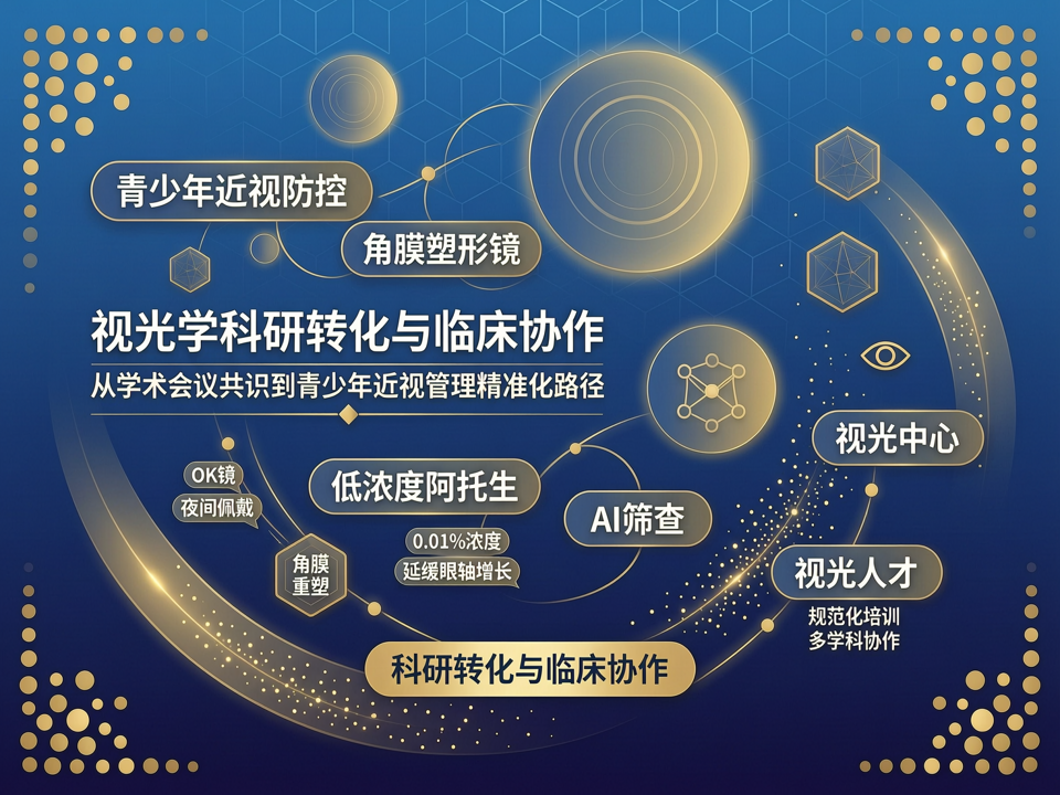 视光学科研转化与临床协作:从学术会议共识到青少年近视管理精准化路径
