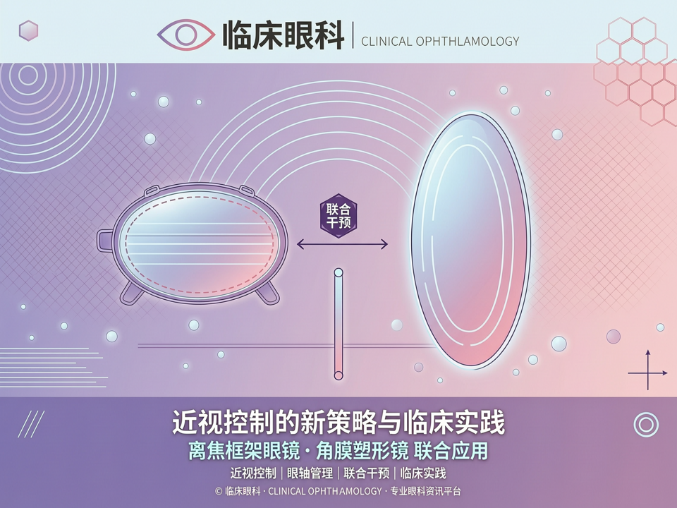 离焦框架眼镜与角膜塑形镜的联合应用:近视控制的新策略与临床实践