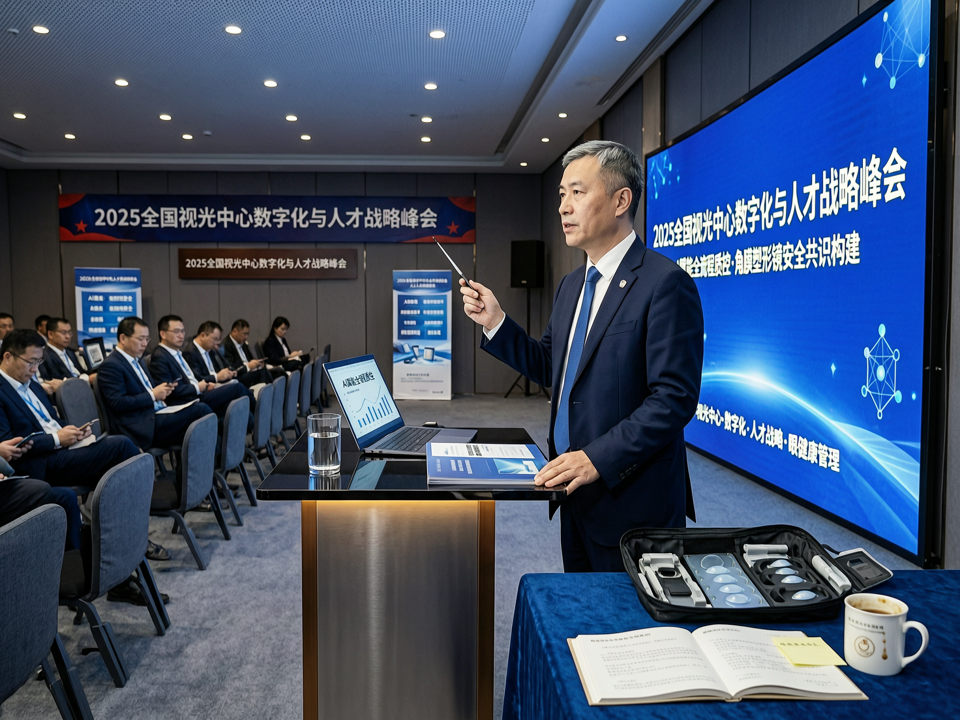 2025全国视光中心数字化与人才战略峰会:AI赋能全流程质控与角膜塑形镜安全共识构建