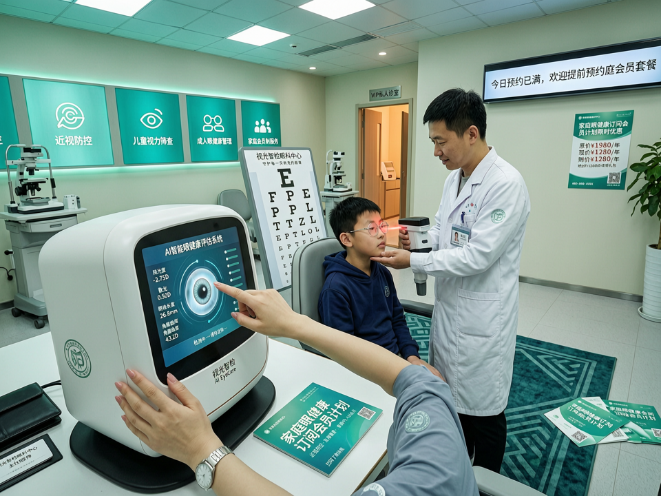 视光市场的“服务包”进化:从单一产品到家庭眼健康订阅的会员制竞逐