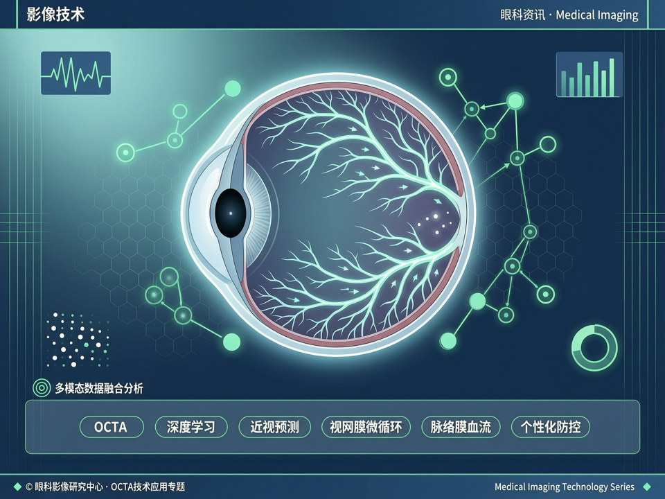 OCT血管成像联合深度学习:从视网膜微循环到脉络膜血流预测近视进展的新模型