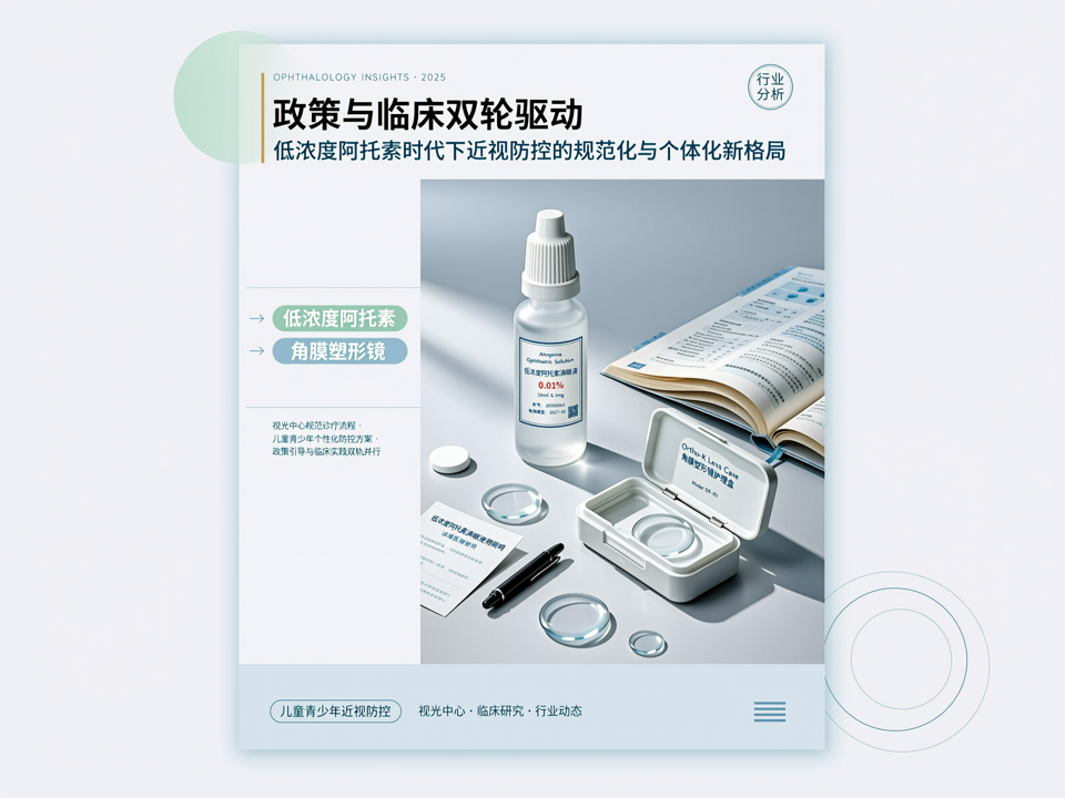 政策与临床双轮驱动:低浓度阿托品时代下近视防控的规范化与个体化新格局