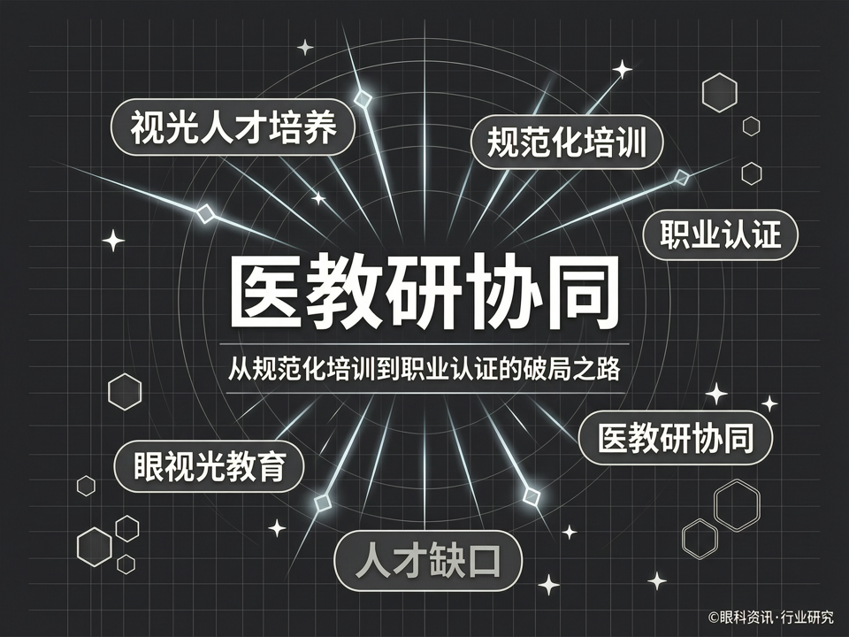 视光人才缺口下的“医教研”协同:从规范化培训到职业认证的破局之路