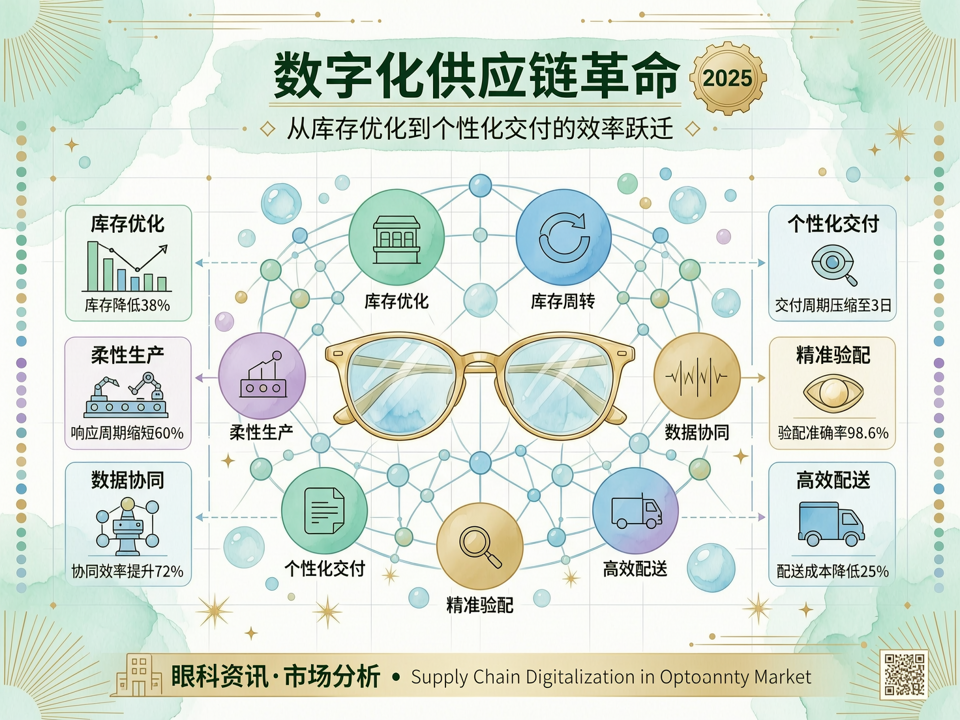 眼科视光市场的“数字化供应链”革命:从库存优化到个性化交付的效率跃迁