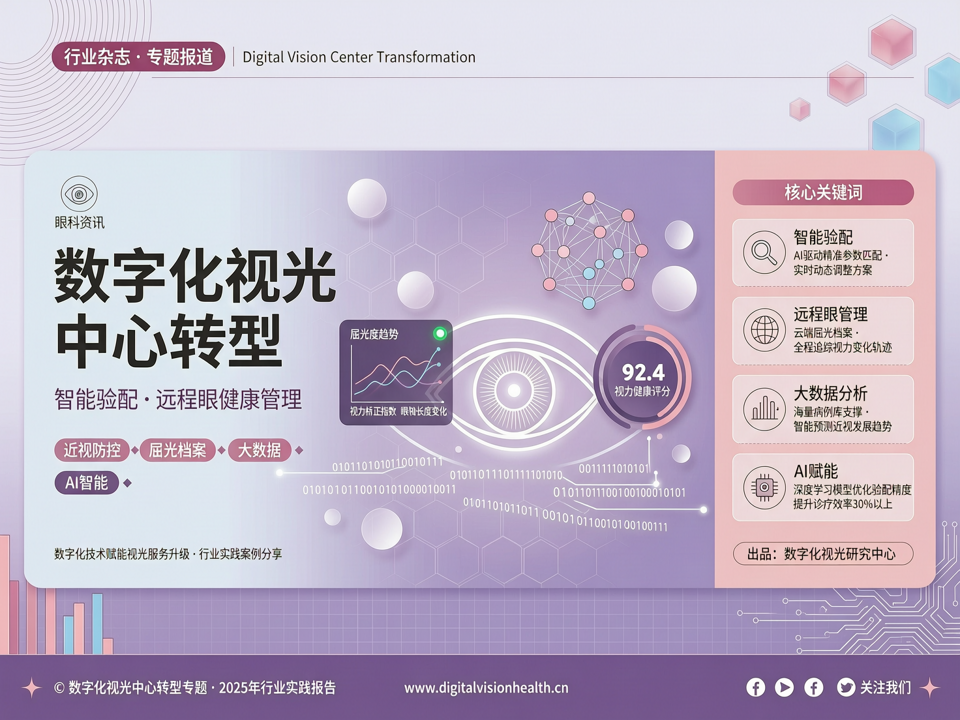 数字化视光中心转型:智能验配与远程眼健康管理的行业实践