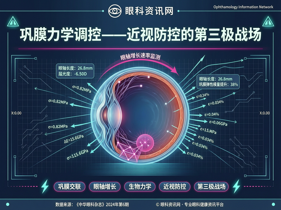 巩膜力学调控——近视防控的第三极战场