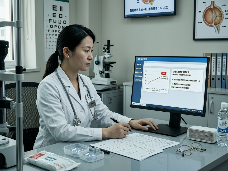 视光中心“智能随访”新突破:从电话提醒到AI驱动的个性化眼健康管家