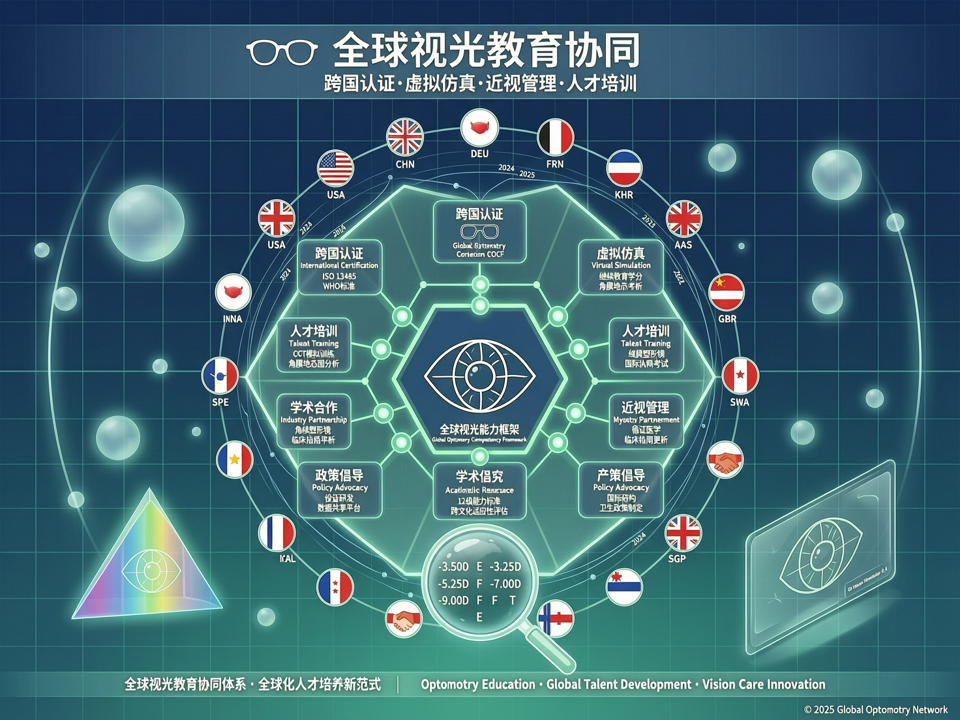 全球视光教育协同:跨国认证与虚拟仿真培训重塑人才供应链