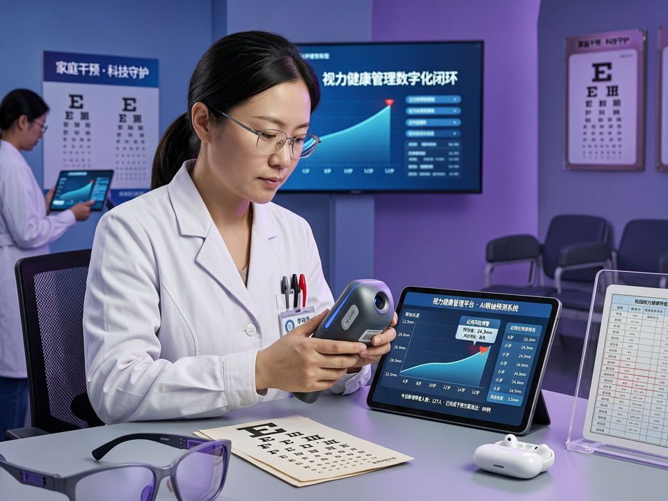 线上直播聚焦“视力健康管理的数字化闭环”:从校园筛查到家庭干预的云端新范式