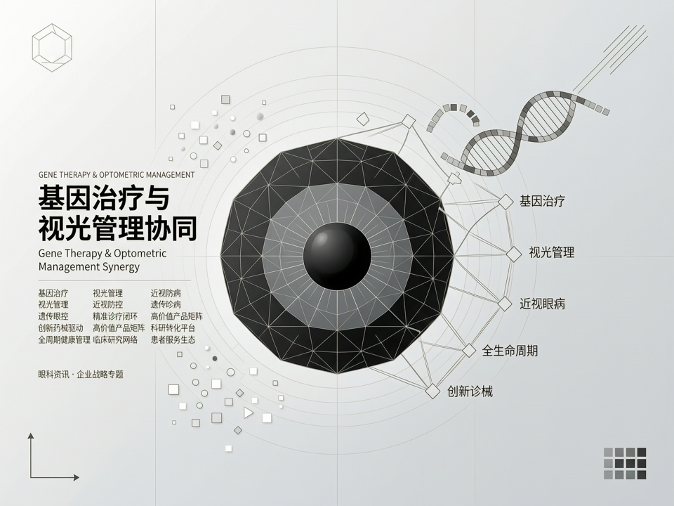 眼科企业“基因治疗与视光管理协同”战略:以高价值创新药械驱动全生命周期眼健康闭环