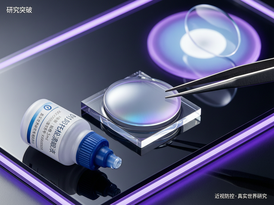 0.01%阿托品滴眼液获批后真实世界研究:联合角膜塑形镜与多点离焦镜片的个体化近视防控新突破