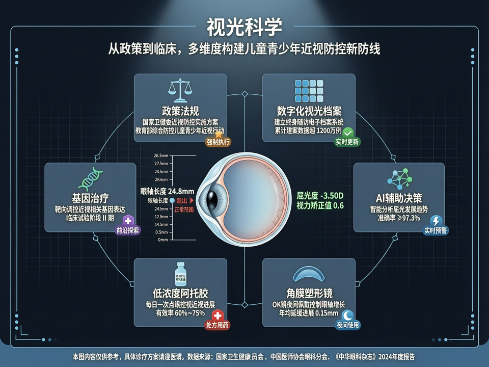 视光科学:从政策到临床,多维度构建儿童青少年近视防控新防线