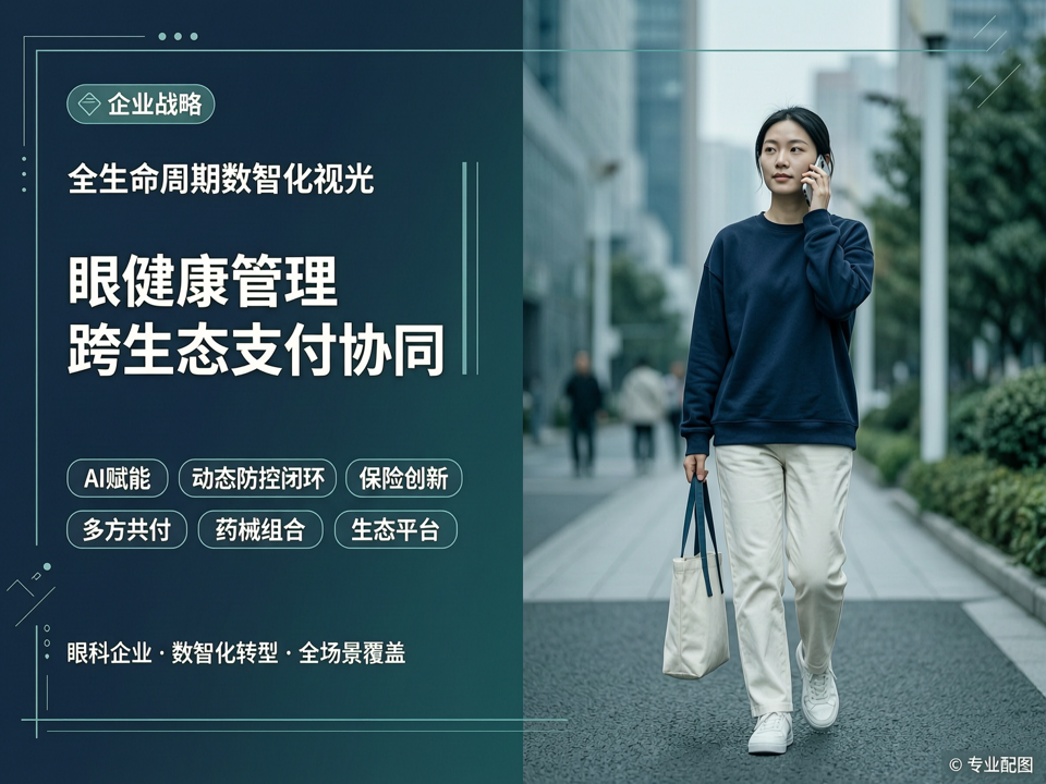 眼科企业“全生命周期数智化视光与跨生态支付协同”战略:以AI赋能的动态防控闭环和保险创新重塑眼健康价值网络