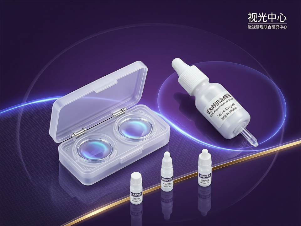 视光中心“药物-光学”联合新范式:低浓度阿托品与角膜塑形镜的协同管理策略