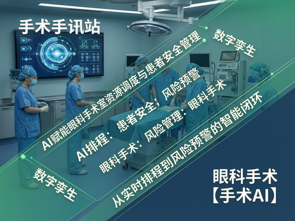 AI赋能眼科手术室资源调度与患者安全管理:从实时排程到风险预警的智能闭环